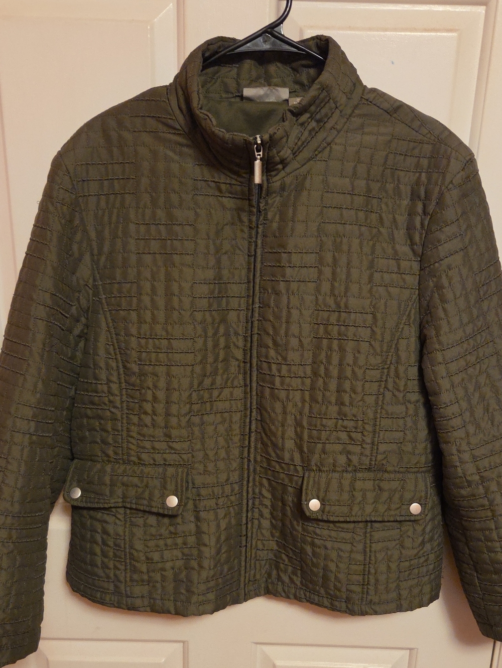 Vintage Jane Ashley Olive Green Jacket.